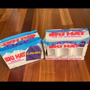 90’s Camel Ski Hats Original Store Display